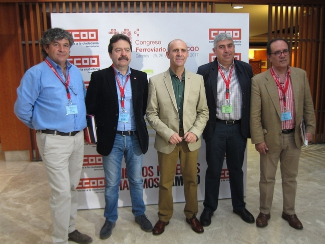 El Sector Ferroviario de CCOO celebra su congreso en Cáceres en defensa de un ferrocarril que equilibre el territorio