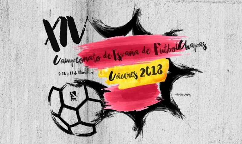 Cáceres designada sede para la celebración del XIV Campeonato de España de Futbolchapas