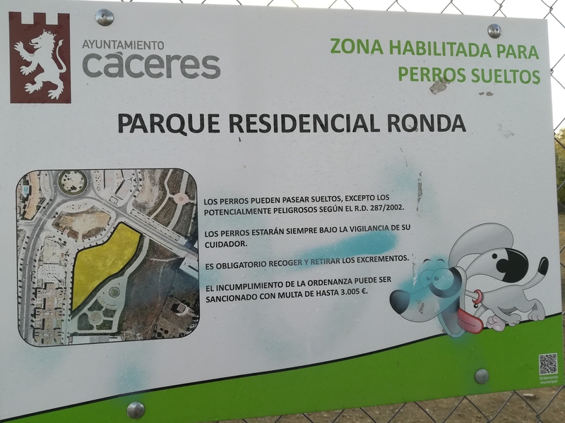 Natura 2000 pide medidas urgentes para mejorar las zonas caninas de Cáceres