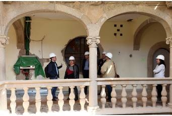 La Casa Pereros de Cáceres va tomando forma de nuevo Colegio Mayor Francisco de Sande