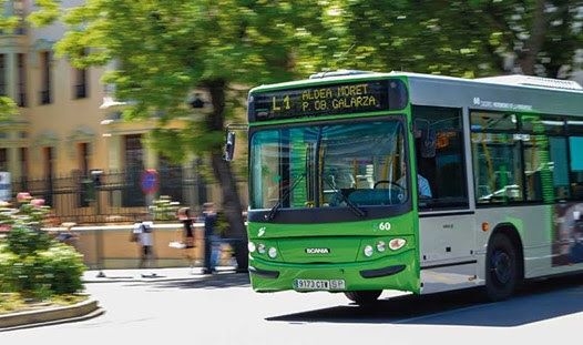 Bonificación Tarifa Transporte Urbano de Viajeros Familias Numerosas de Cáceres