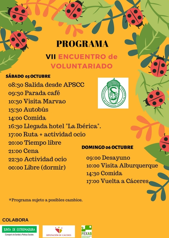 VII Jornadas de voluntariado de la Asociación de Personas Sordas de Cáceres 
