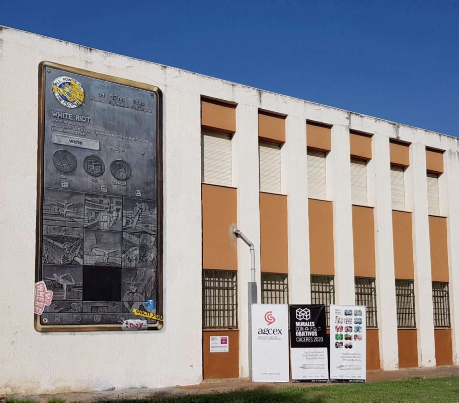 Extremadura tendrá el primer mural de España en memoria de George Floyd como respuesta al racismo, la xenofobia y los discursos de odio