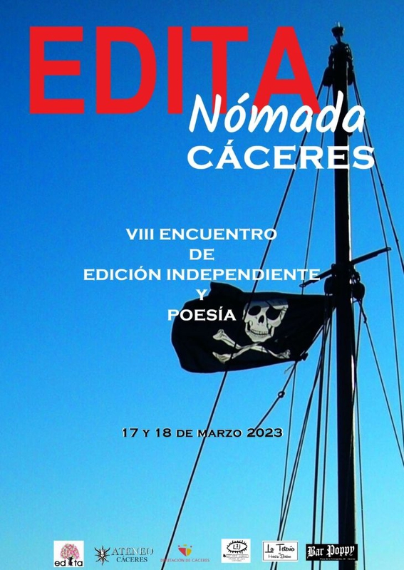 Cáceres acogerá este viernes 17 y el sábado 18 el VIII Encuentro de Edición Independiente y Poesía ‘Edita Nómada Cáceres 2023’