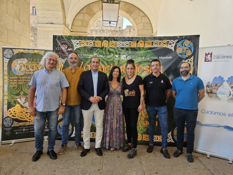 Rafa Mateos: el Irish Fleadh encaja muy bien con nuestra idea de ciudad abierta a otras culturas
