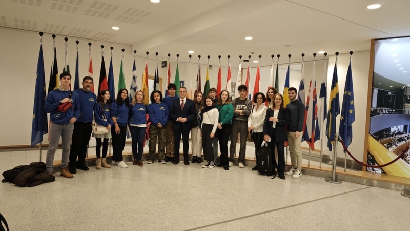 El Ayuntamiento celebra el premio del Aula de Debate con una visita educativa a las instituciones europeas