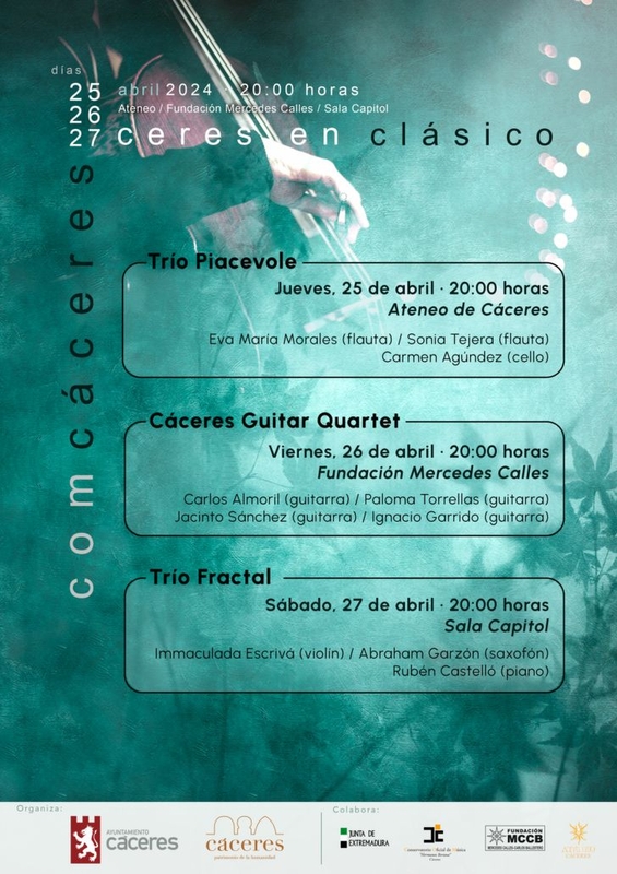 El festival “Ceres en Clásico” mostrará La música clásica desde otro punto de vista