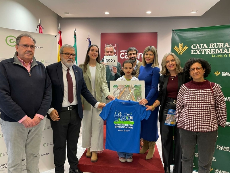 El Ayuntamiento anima a participar en la VII Marcha por la Investigación ‘Cáceres en marcha contra el Cáncer’, que se celebrará el domingo 23 de marzo