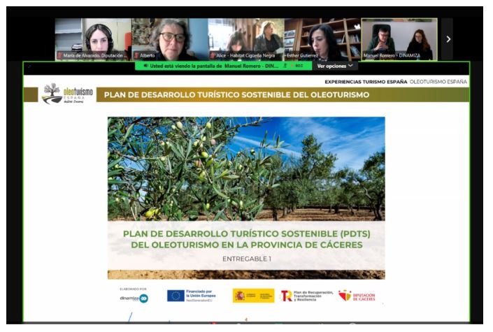 Más de 70 servicios oleoturísticos de la provincia se han sumado ya al proyecto “Oleoturismo Eespaña”, que promueve Diputación de Cáceres