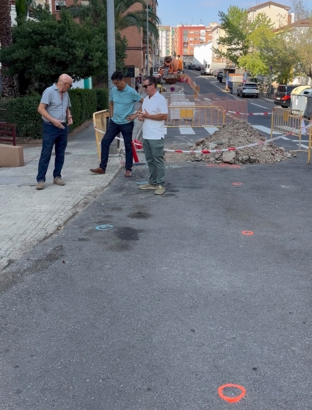 El Ayuntamiento avanza en la accesibilidad de la calle Médico Sorapán con la puesta en marcha de la tercera fase de las obras