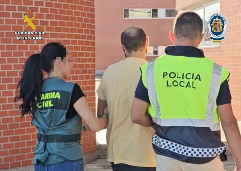 La Policía Local y la Guardia Civil de Cáceres detienen a siete personas en dos actuaciones conjuntas contra el robo de cableado de cobre