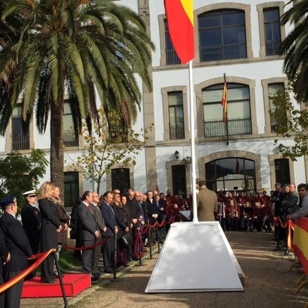 La Subdelegación de Defensa en Cáceres acoge un acto conmemorativo del aniversario de la Constitución