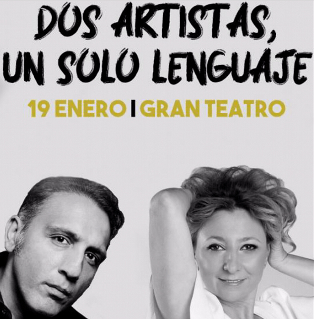 Pilar Boyero y El Negri entregan su alma en el espectáculo ''Dos Artistas, un sólo lenguaje''
