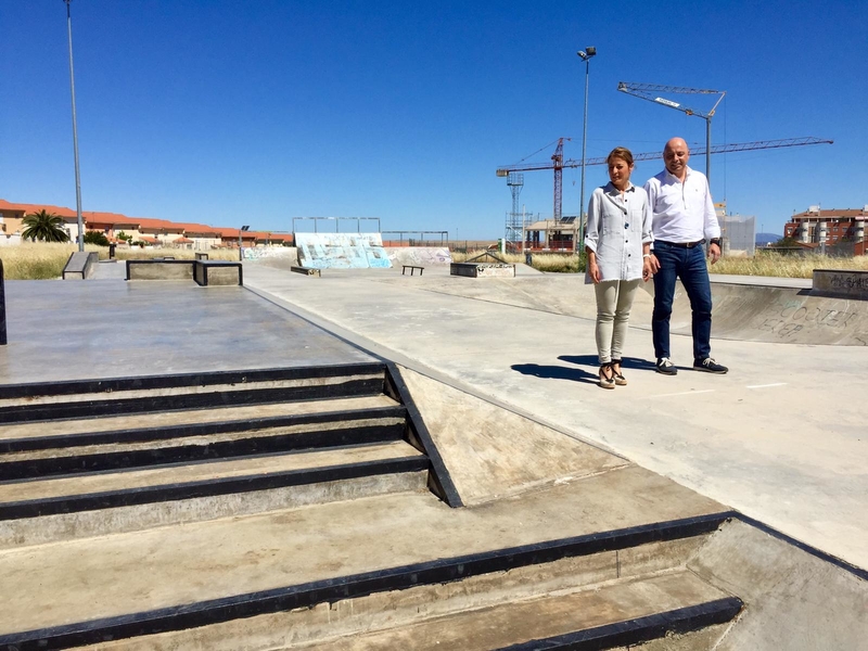 Finalizan las obras del complejo deportivo de skatepark en La Mejostilla