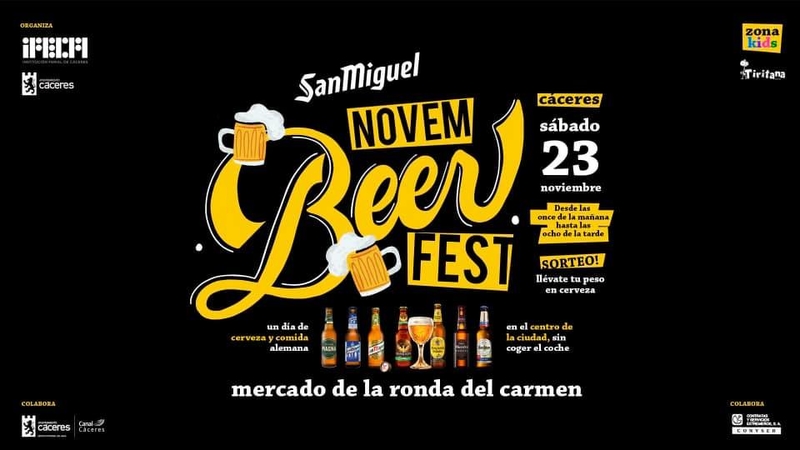 El sábado 23 se celebrará el Novembeer Fest en el Mercado de Ronda del Carmen