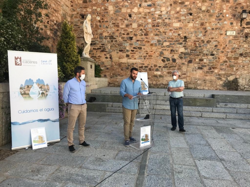 El Ayuntamiento de Cáceres trabaja con confederación hidrográfica una solución definitiva al problema de abastecimiento de agua en la ciudad