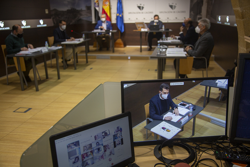 Los votos favorables de PSOE y CS dan luz verde a los presupuestos de la Diputación con 160,4 millones de euros