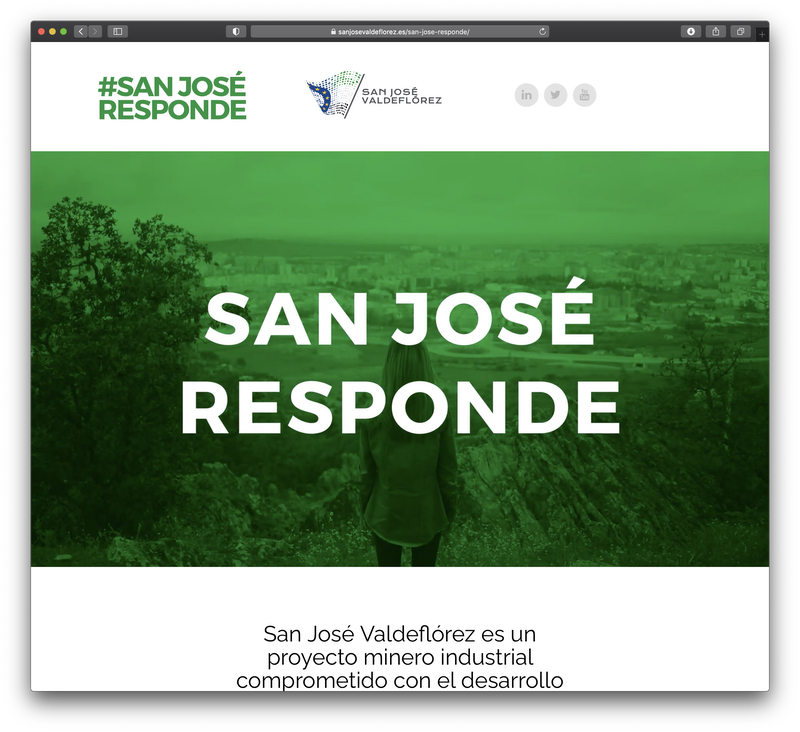 La empresa promotora de la mina de litio en San José de Valdeflórez inicia una campaña de información para desterrar miedos y dudas