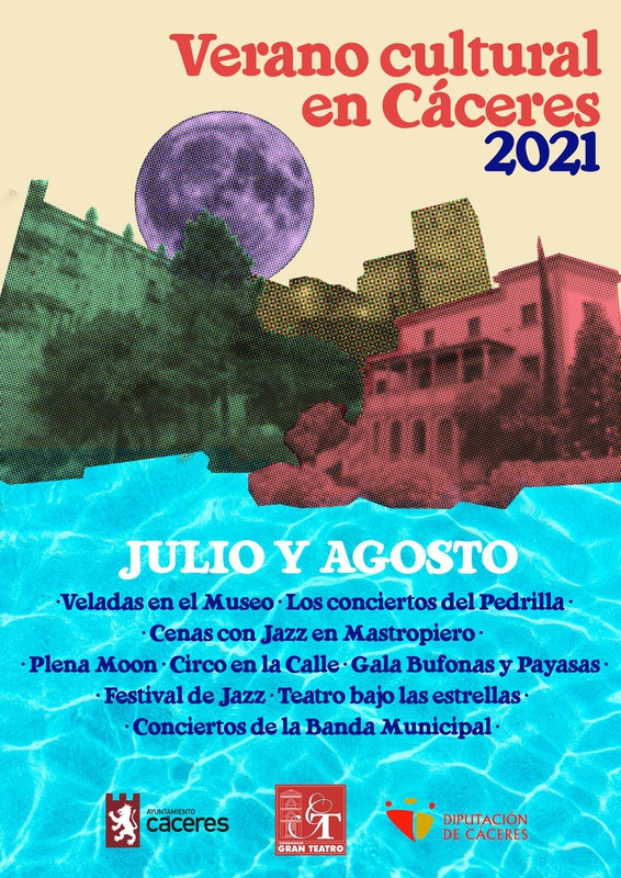 El Ayuntamiento programa 60 actividades para llenar Cáceres de cultura los meses de julio y agosto 