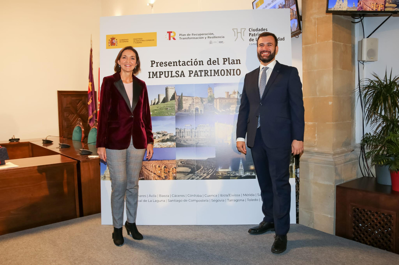 Cáceres recibirá 3 millones de euros del Gobierno de España para la rehabilitación del patrimonio