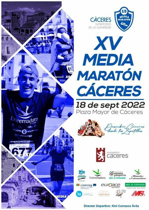 Cortes de tráfico con motivo de la XV Media Maratón Cáceres Patrimonio de la Humanidad