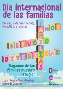 Cceres conmemora el Da Internacional de las Familias con una jornada de convivencia intergeneracional