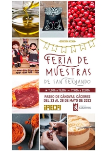 El Paseo de Cnovas acoge la XXXIX Feria de Muestras de San Fernando desde maana, martes 23, hasta el domingo 28