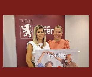 El Ayuntamiento de Cceres presenta el programa de actos del Mes del Mayor que se celebra bajo el lema Mayores activos, Mayores con salud