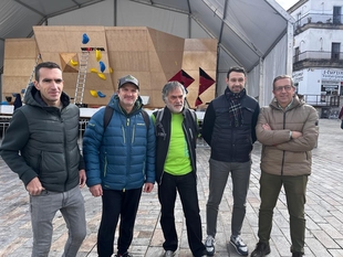 Los mejores escaladores y escaladoras del país, entre ellos el cacereño Alberto Ginés, se darán cita en Cáceres en el Campeonato de España de Escalada