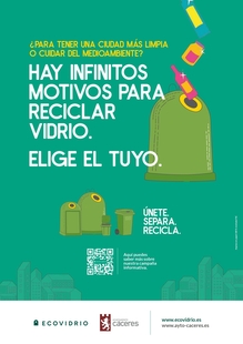 El Ayuntamiento lleva a cabo en el distrito norte la campaña “Ecobarrio” para incrementar el reciclaje de vidrio