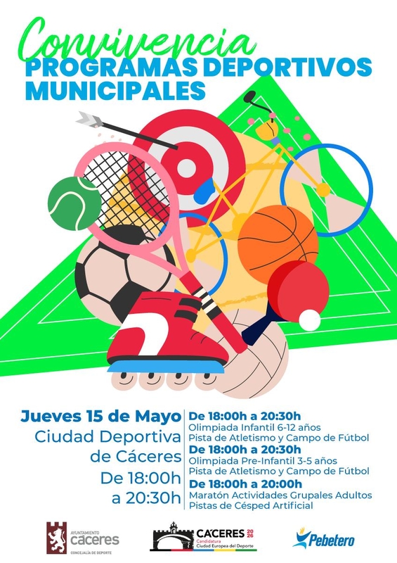 El Ayuntamiento retoma la jornada de convivencia de los programas deportivos municipales