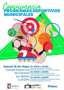 El Ayuntamiento retoma la jornada de convivencia de los programas deportivos municipales