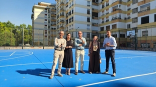 El Ayuntamiento de Cáceres culmina la mejora de ocho instalaciones deportivas en cuatro barrios de la ciudad con cargo a los presupuestos participativ