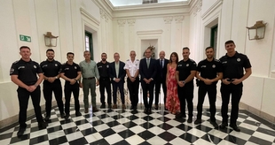 Los 7 mejores expedientes de Extremadura en el Curso de Agentes de la Policía Local se vienen a Cáceres