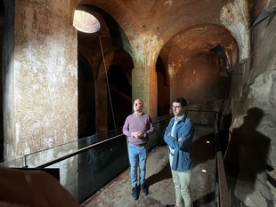 Iniciadas las obras para reabrir al público el aljibe de la Preciosa Sangre