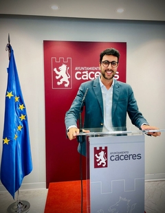 El concejal de Turismo, Ángel Orgaz, felicita a la ciudad por el éxito de Turespaña