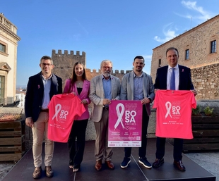 Cáceres volverá a teñirse de rosa para recaudar fondos para la Asociación contra el Cáncer de Mama