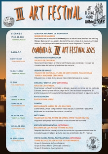 El Ayuntamiento de Cáceres respalda el III Art Festival de Sketchers, que llenará la ciudad de arte y creatividad durante este fin de semana