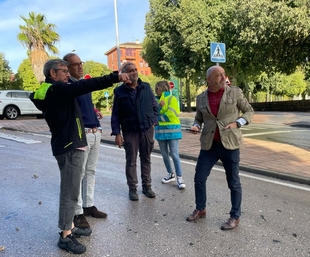 Rafa Mateos ordena agilizar el proyecto del nuevo colector de la calle Túnez para solucionar las inundaciones en la zona