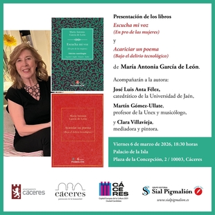 La poesía inundará Cáceres en marzo, celebrando el Día Mundial de la Poesía