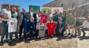 Reconocidas figuras del fútbol español se darán cita en Cáceres para recaudar fondos para la ELA