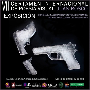 Obras del VII Certamen Internacional de Poesía Visual “Juan Rosco” se exponen en el Palacio de la Isla